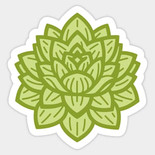 Succulent Sticker